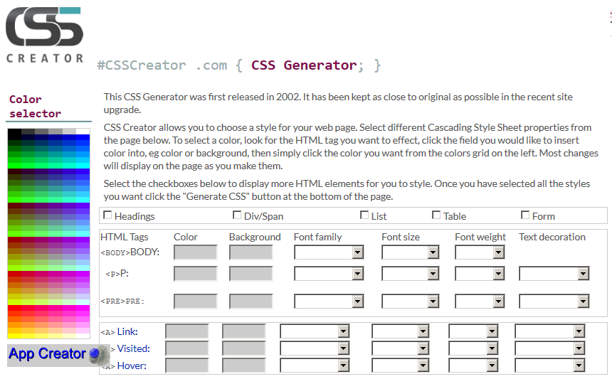 Generador De Tablas Html Css at Ann Helms blog