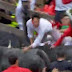 Octavo encierro San Fermin Toros de Miura