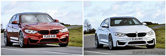 BMW M3 - M4 Competition Package: New Photos from England BMW M3 - M4 Competition Package: New Photos from England