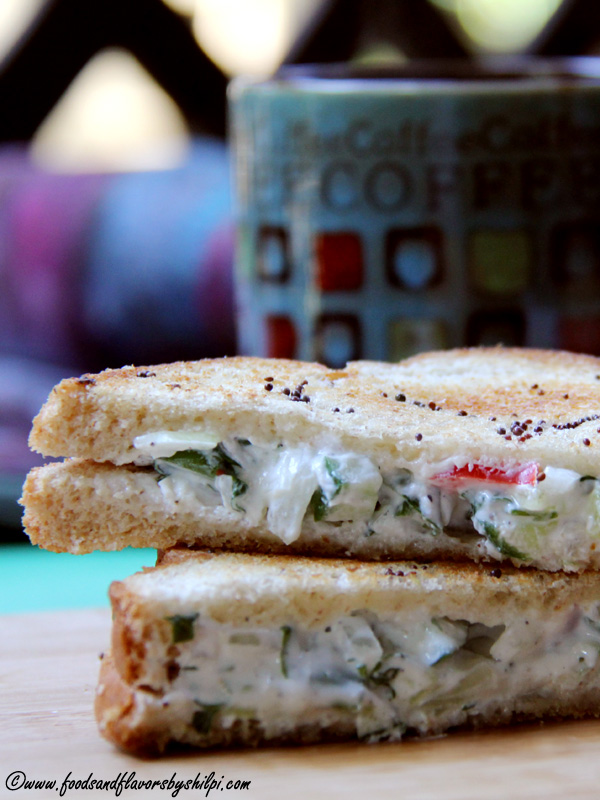 Yogurt Sandwich Easy Breakfast Recipe