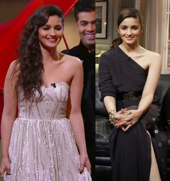 Alia bhatt koffee with karan dress clearance
