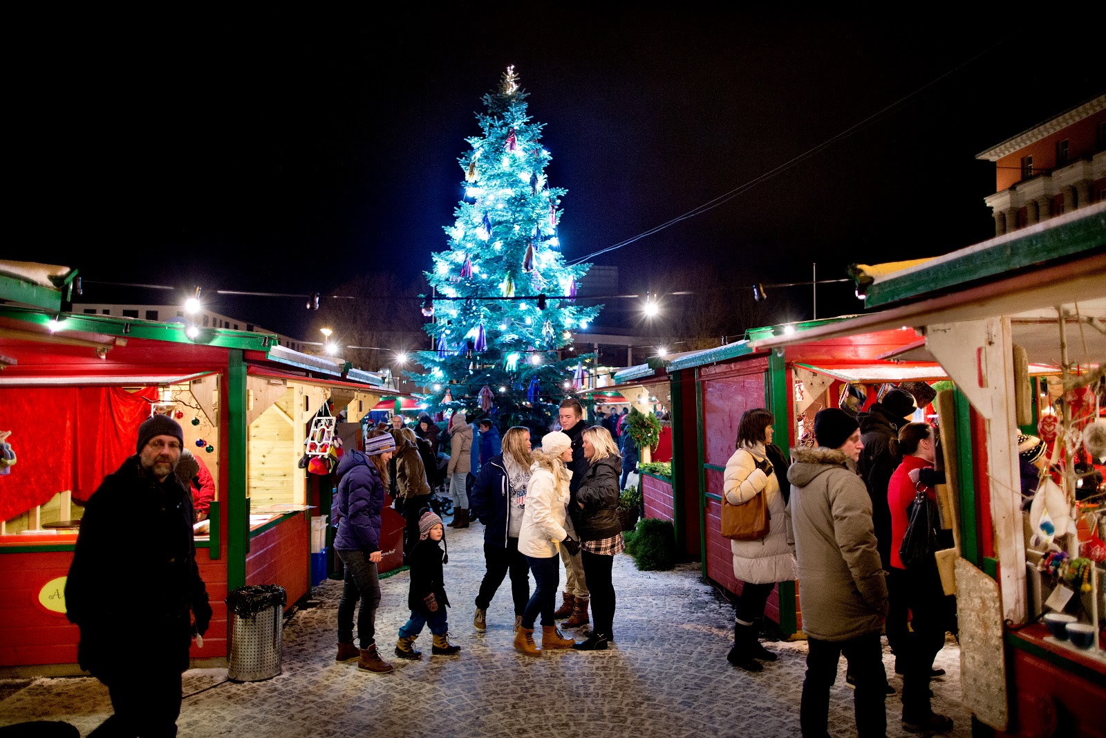 Christmas Market in Haugesund. Photo: Haakon Nordvik.