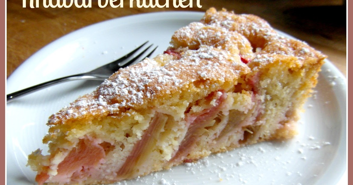 ich hab da mal was ausprobiert: saftiger Rhabarberkuchen
