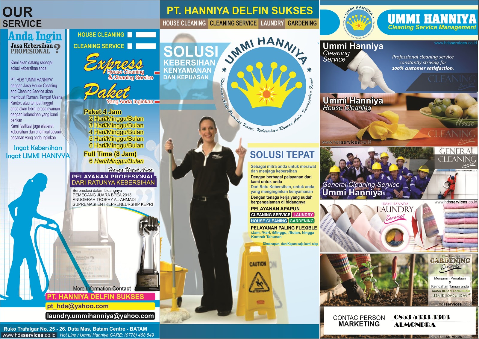 Cleaning Service dan House Cleaning Batam,Jakarta,Medan UMMIHANNIYA