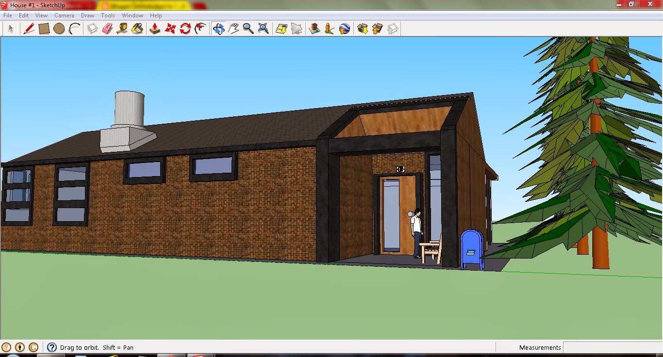 Introduction to Engineering Design PLTW: Google SketchUp ~Simple House~