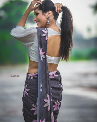 Actress Rashmi Gautam New Saree Photoshoot Stills Gallery Actress Rashmi Gautam New Saree Photoshoot Stills Gallery
