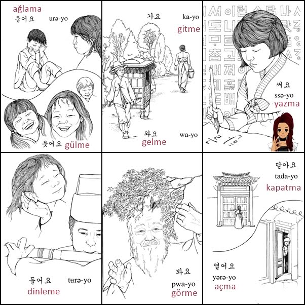 Korece Kelime Bilgisi ( Fiiller ) - Kalbim Kore'de Kaldı