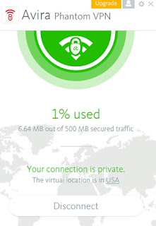 Avira Phantom VPN Programma Avira Phantom VPN