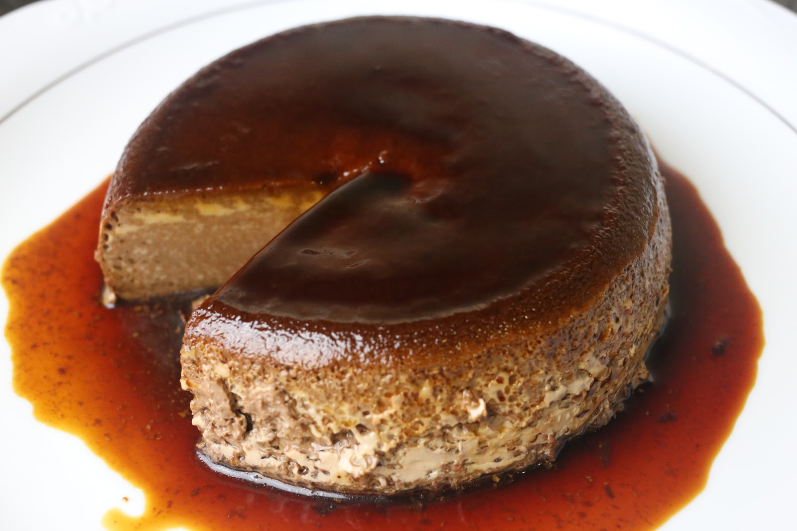 Cocina andaluza Flan de chocolate