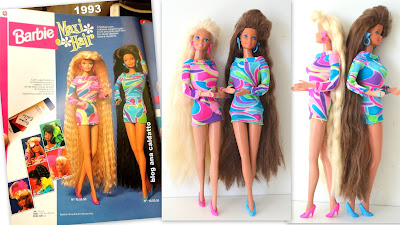 Kit Roupa Fashion Para Boneca Barbie Roupa 5 Pçs Casaco Poá