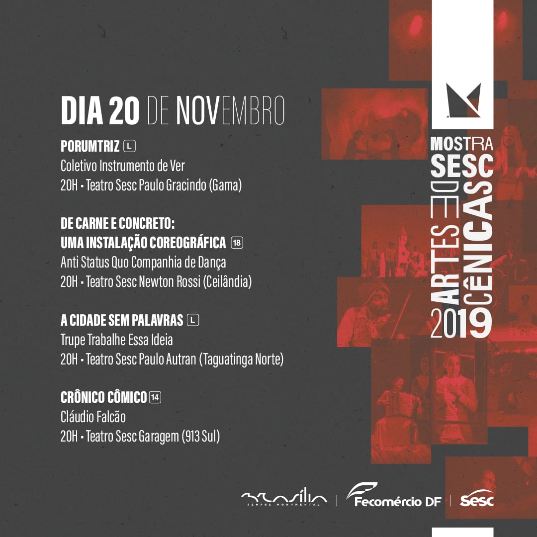 Mostra SESC de Artes Cênicas