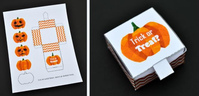 PAPERMAU: Halloween Special - Jack In A Box Paper Toy - by Adventure In