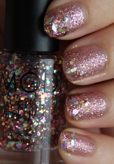 Review: Modi Art Nails set no. 1 - Glitter Layered Collection