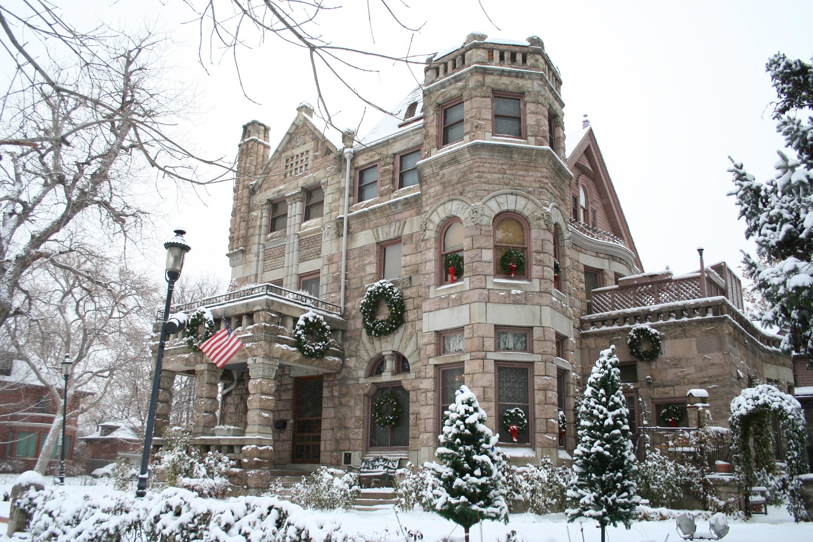 Castle Marne Bed and Breakfast: Victorian Holiday Home Tour, 3rd Annual