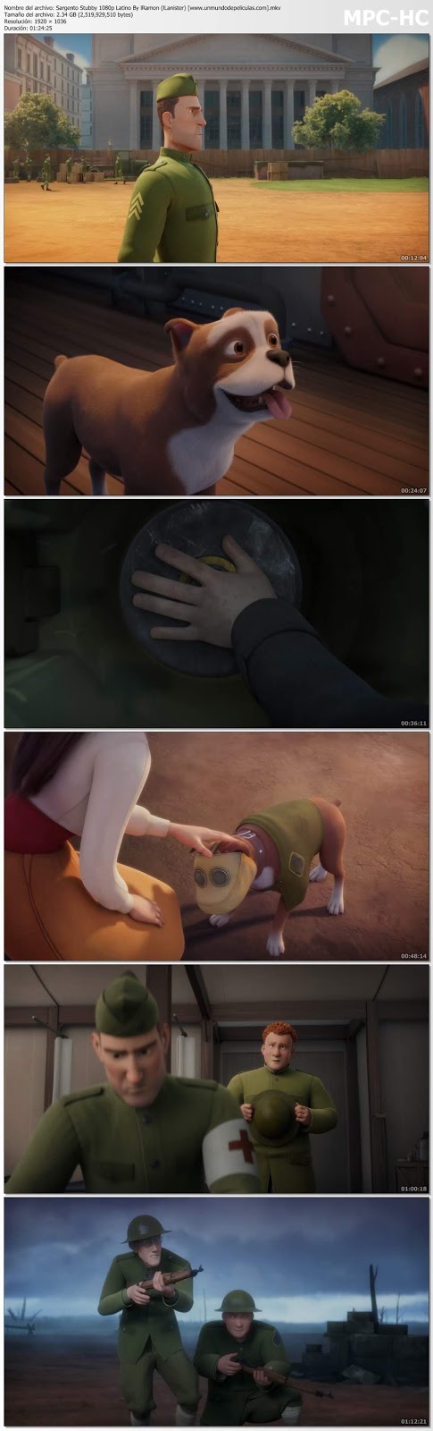 Capturas de la película.
