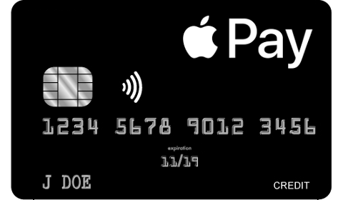 Carte de crédit Apple Pay