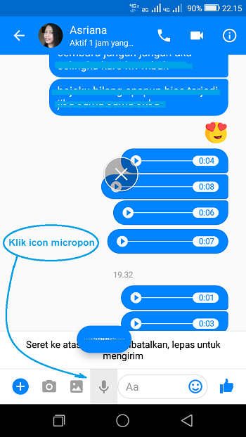 Fitur Rahasia Aplikasi Messenger Yang Bisa Kirim Pesan Suara