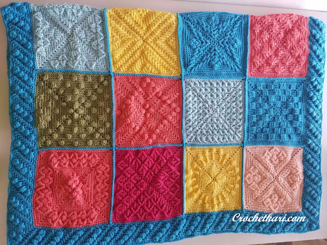 Stardust Melodies Blanket Crochetkari