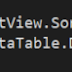 Ordenar un DataTable