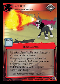 My Little Pony Lord Tirek, Destroyer of Worlds Marks in Time CCG Card