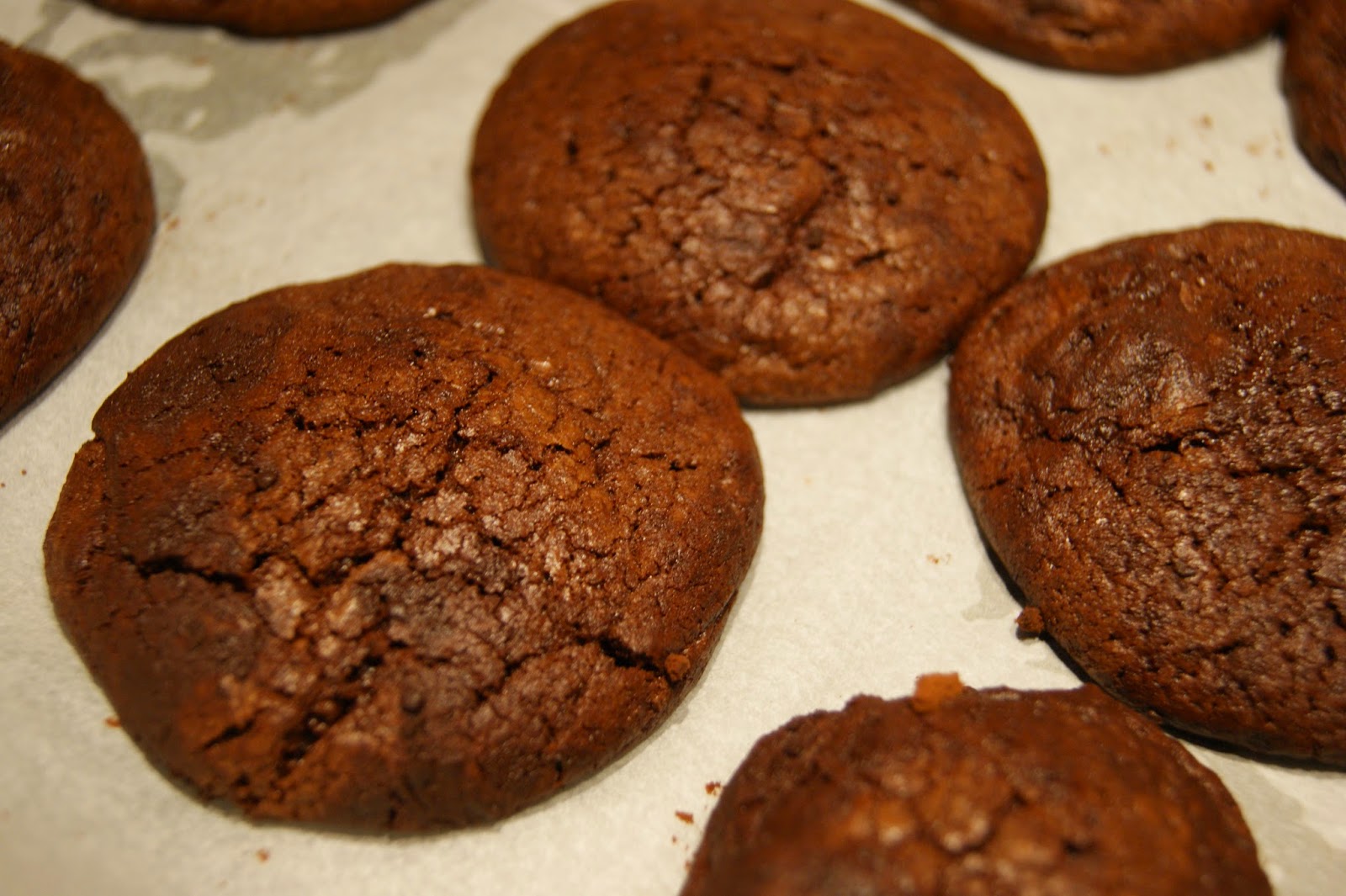 Cooking with Baking Mad chocolate truffle cookies recipe Frills 'n