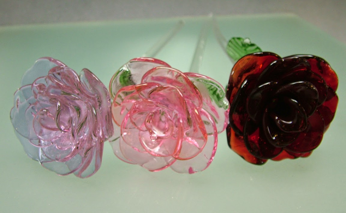 The Art of Glass Valentine and Floral Offerings
