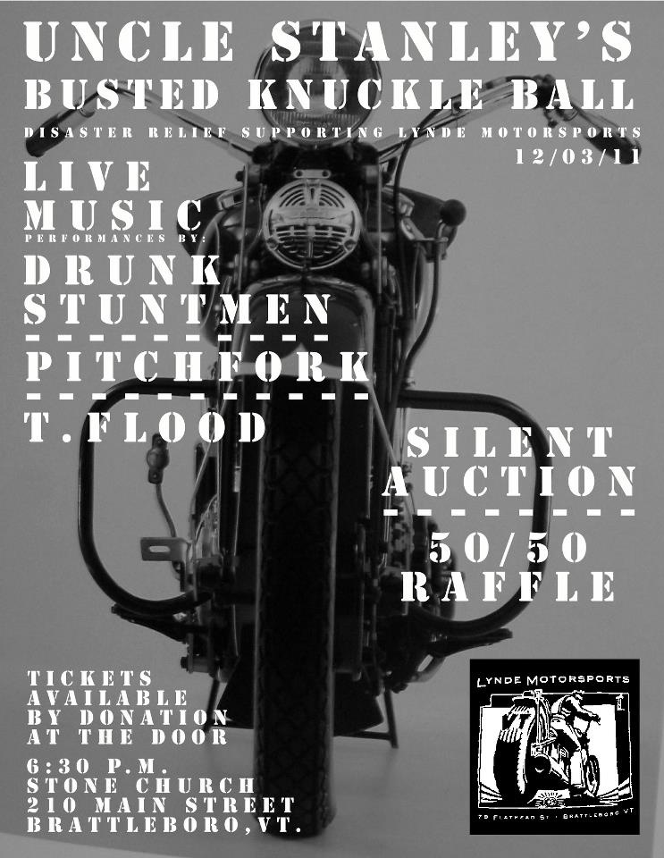 Lowbrow Customs BlogORama Busted Knuckle Benefit for Lynde