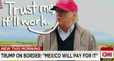 Donald Trump wall of Mexico
