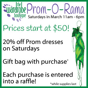 Prom-O-Rama at The Wardrobe Boutique 