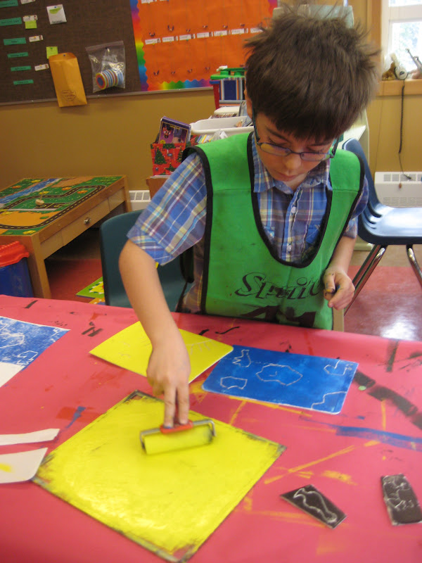 Ms. Liebel's Classroom Scratch Foam Art