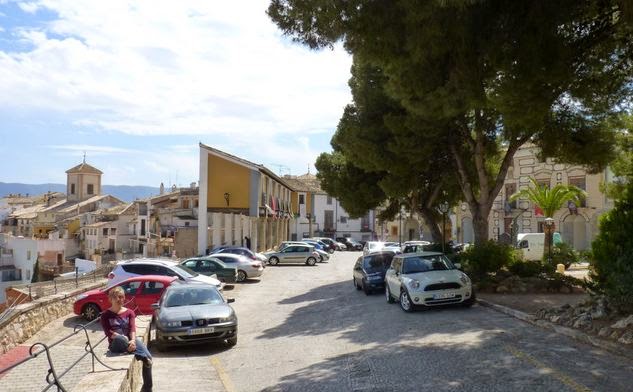 Cehegín, Plaza del Castillo. Cehegín, Plaza del Castillo.