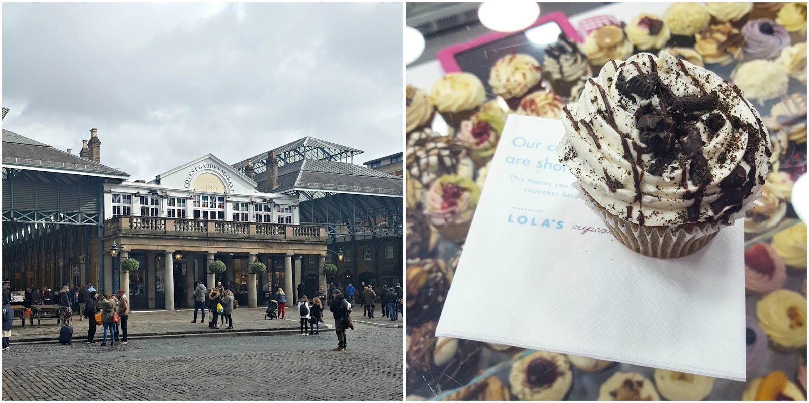 Covent Garden and Lola's Cupcakes Covent Garden and Lola's Cupcakes
