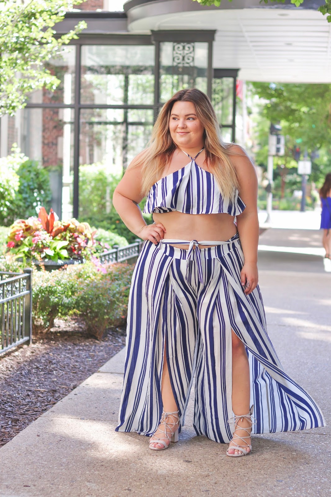 Plus Size Summer Outfit - Natalie in the City