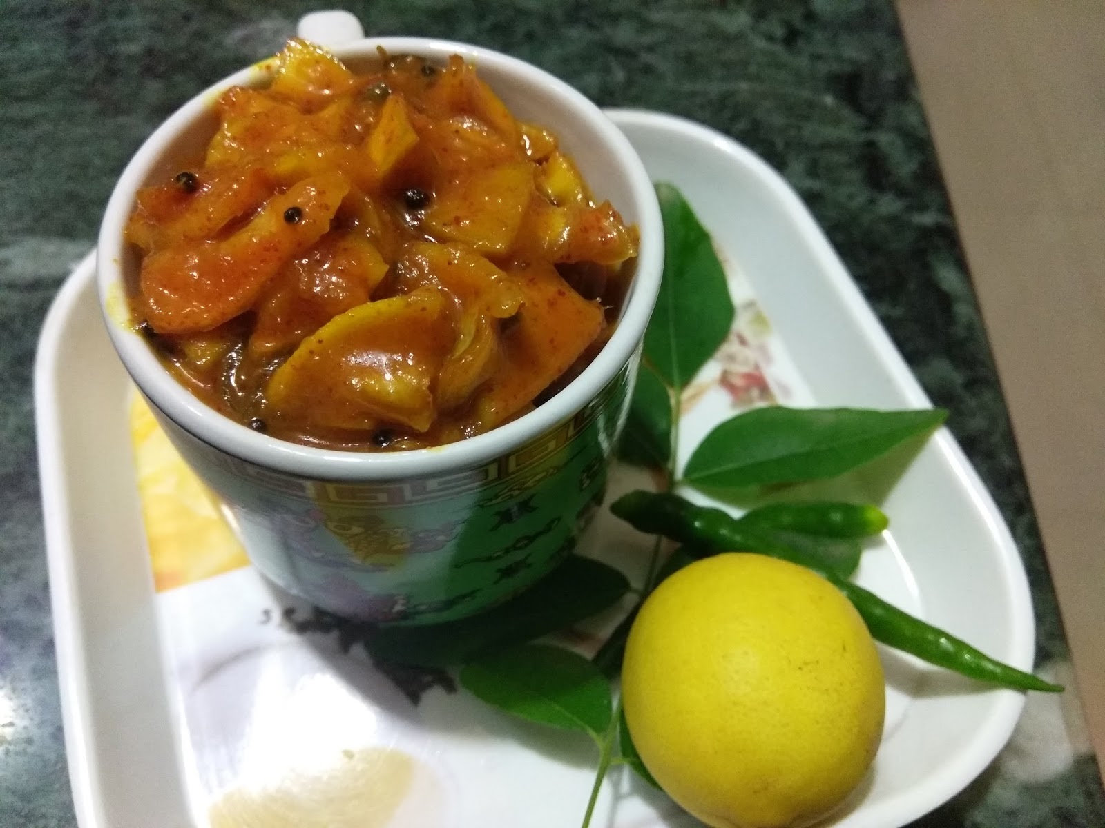 Lemon Curry (Naranga Curry)