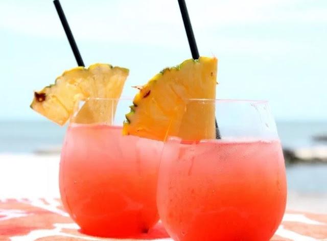Caribbean Rum Punch #drinks #punch