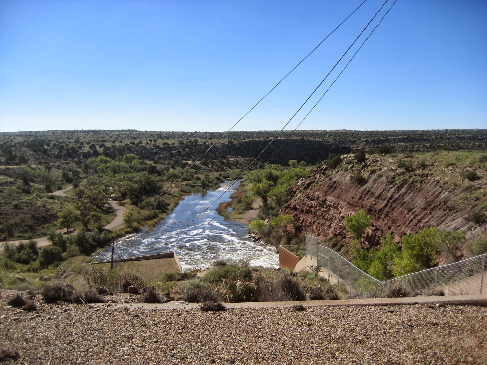 Living Rootless: Sumner Lake State Park, New Mexico: A Big Drink of Water