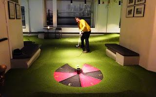 Swing by Golfbaren indoor minigolf and speakeasy in Stockholm Sweden Swing by Golfbaren indoor minigolf and speakeasy in Stockholm Sweden