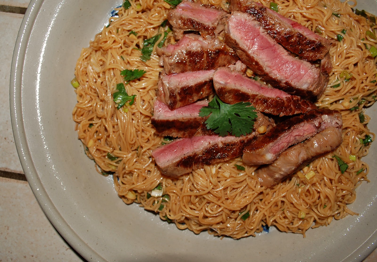 The Spice Garden Ree Drummond's Beef Noodles Salad
