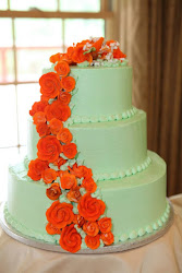 cake cakes orange flowers yellow vecoma flower don river spotted cupcakes colors pretty pale congrats roxanne marc
