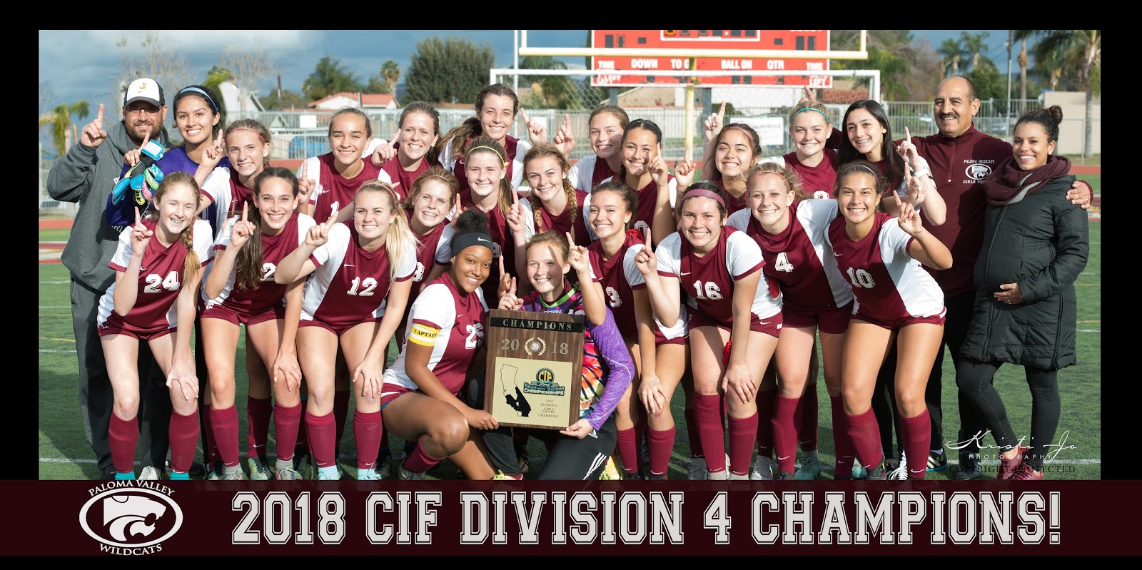 Paloma Valley girls soccer team wins schools first CIF title Menifee 24/7