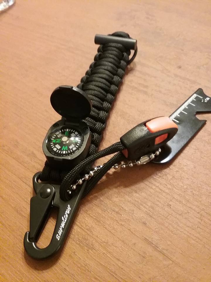 Life According To GreenVics 3 C's of Survival Keychain Review 