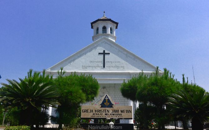 Gereja Kristen Jawi Wetan di Jombang