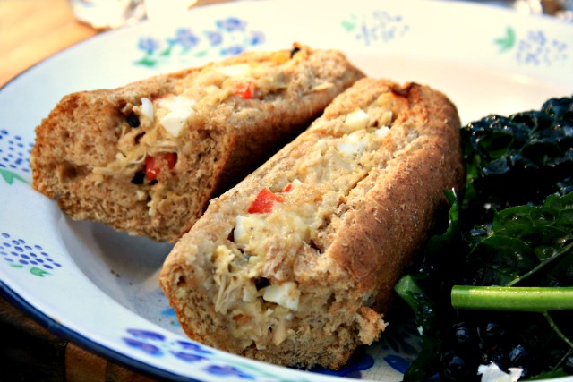 Baked tuna and egg sandwiches with Ocean Wise tuna