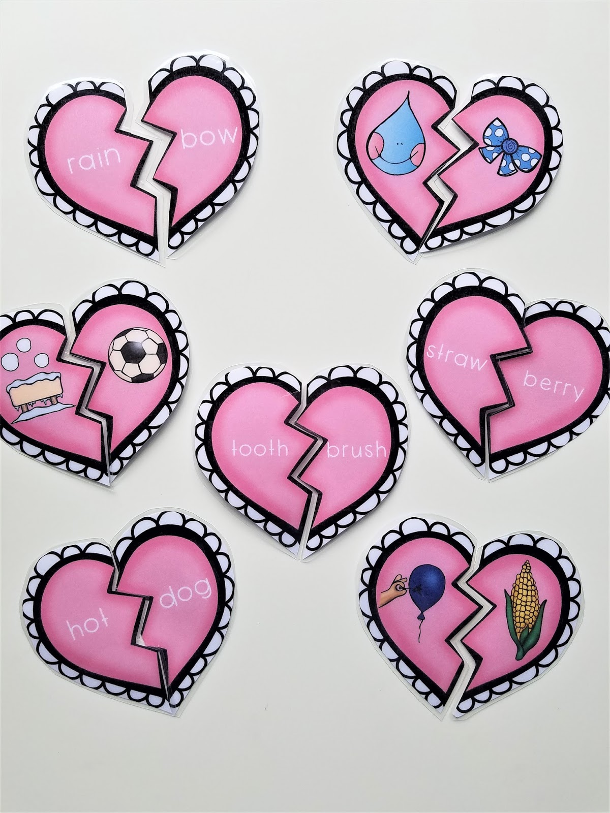 Happy Little Learners: Valentine's Day Literacy and Math Activity Pack