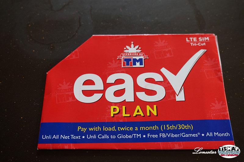 フィリピンTM Easy Plan SIM