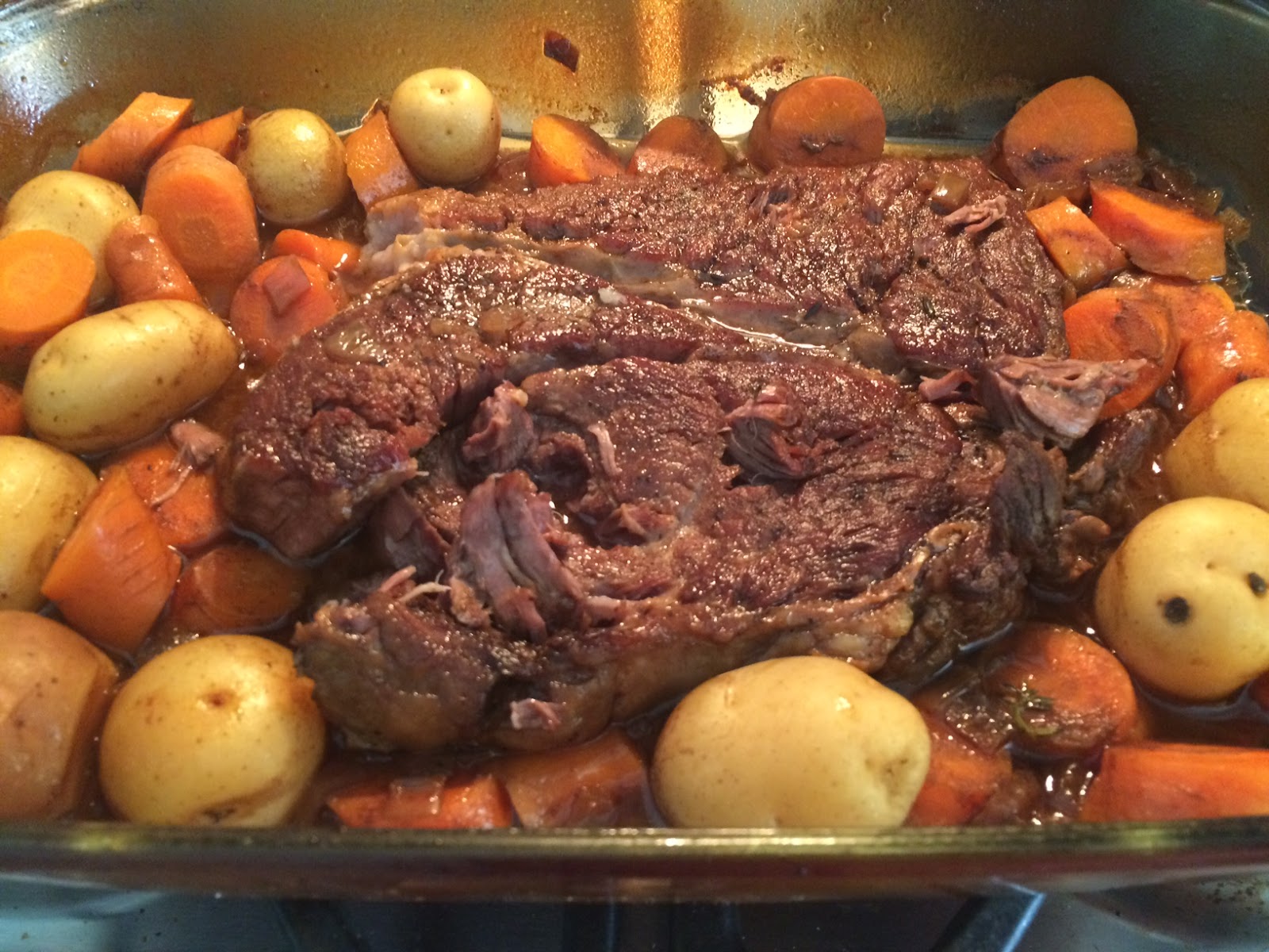 Recipe Share Chuck Roast with Balsamic and Dijon