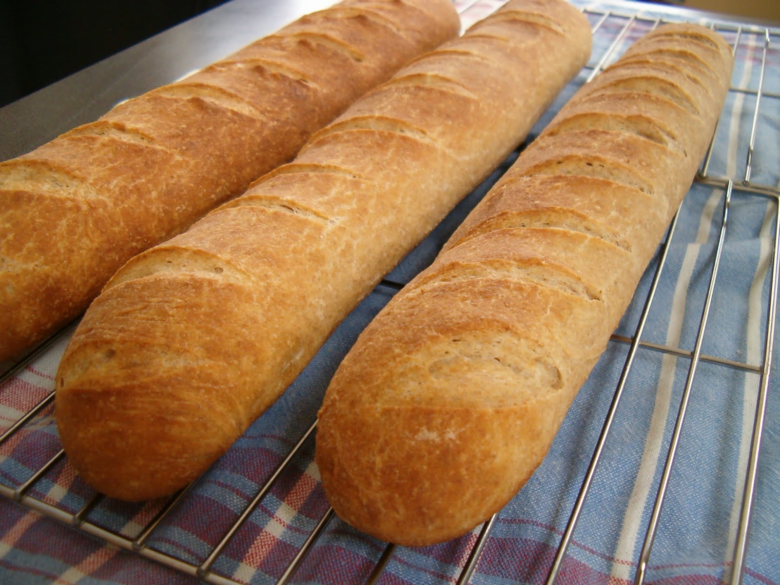 Whole wheat baguette