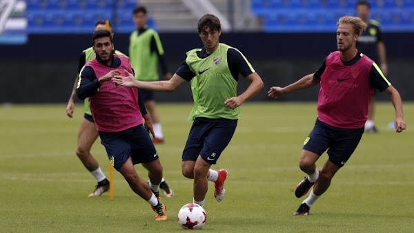 Málaga, entrenamiento hoy y acto de renovación de Miguel Torres