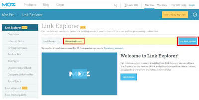 Cara Mengecek DA (Domain authority) dan PA (Page Authority) Blog dengan Mudah Cara Mengecek DA (Domain authority) dan PA (Page Authority) Blog dengan Mudah