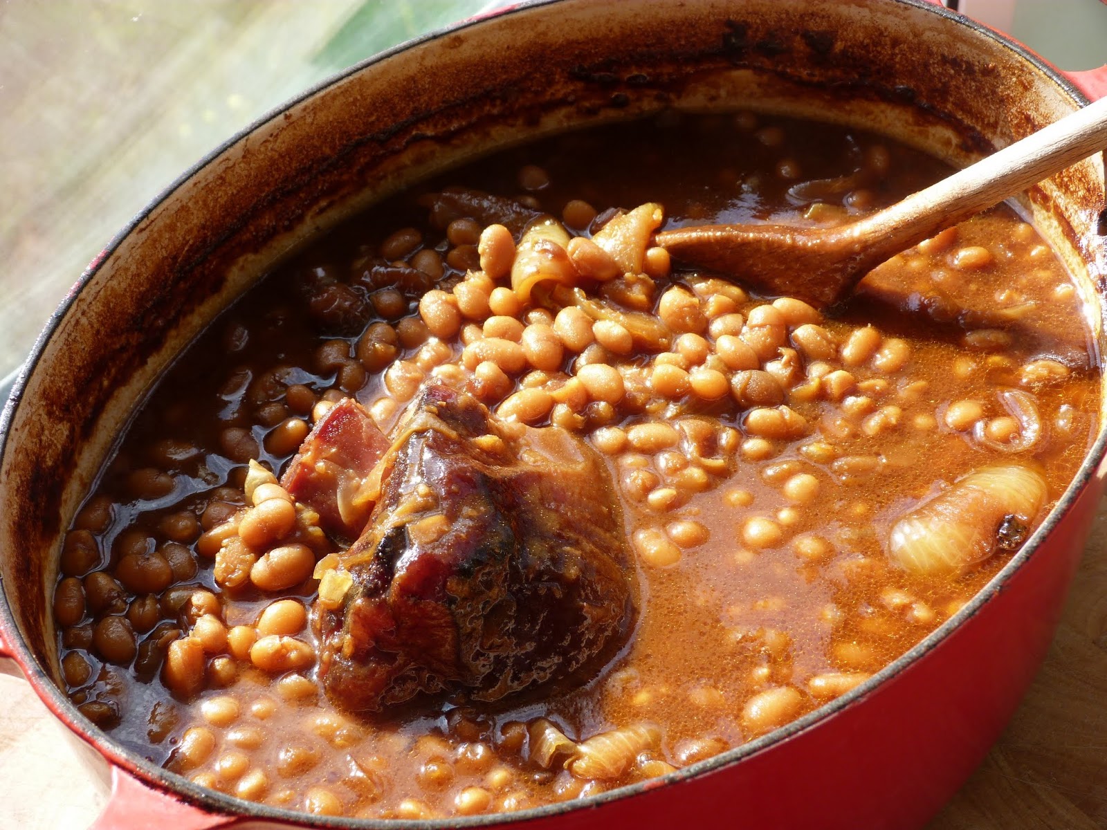 Pies and Fries Ham Bone Beans